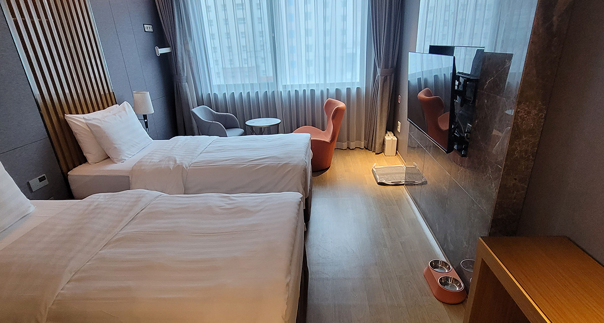 디럭스 온돌 펫룸